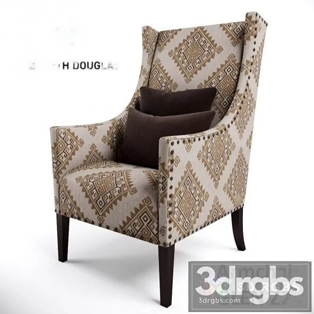 Elizabeth Douglas Armchair 3D Model Free