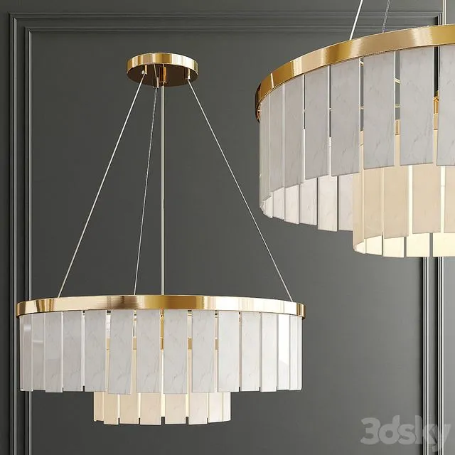 ELK Orchestra Chandelier 3D Model