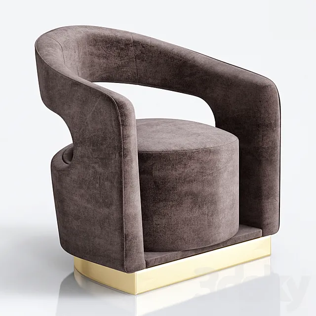 Ellen Armchair 3D Model