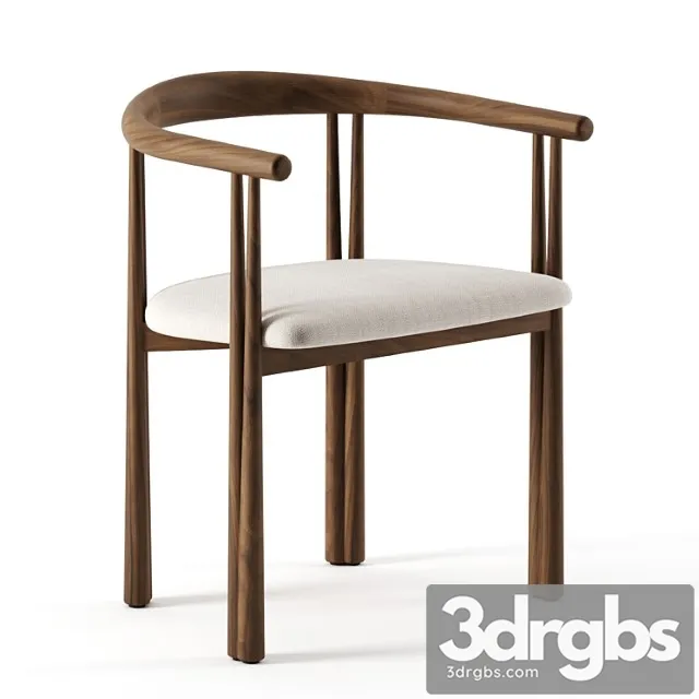 Elliot Dining Chair By De La Espada 3D Model Free