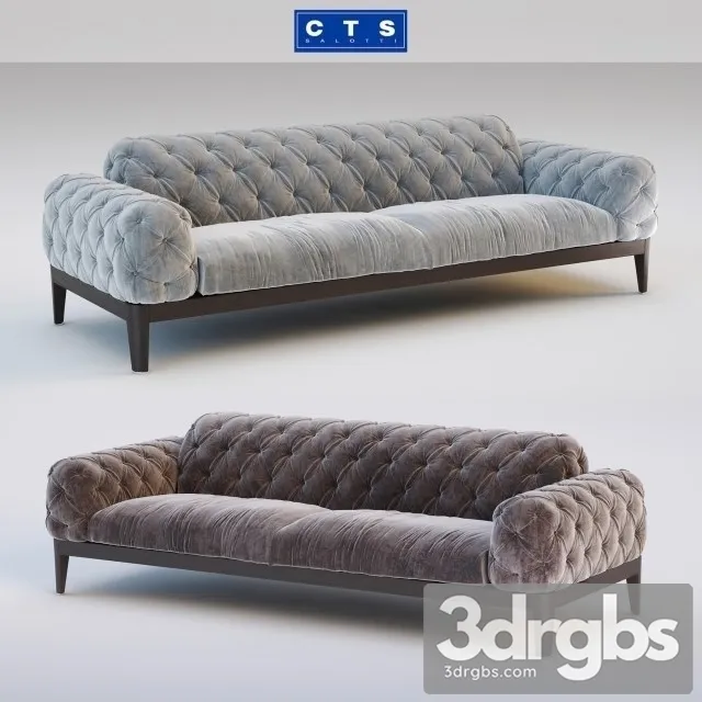 Elliot Divano Sofa  3D Model Free