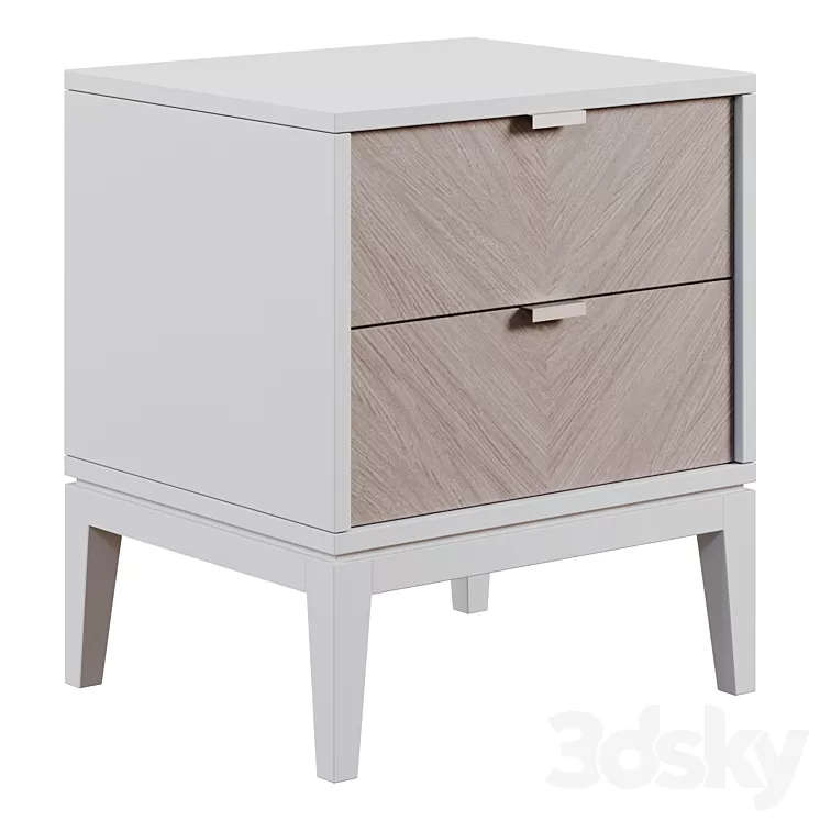 ellipse fjord nightstand 3D Model