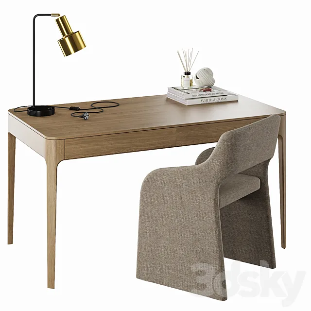 Ellipse workplace 3D Model