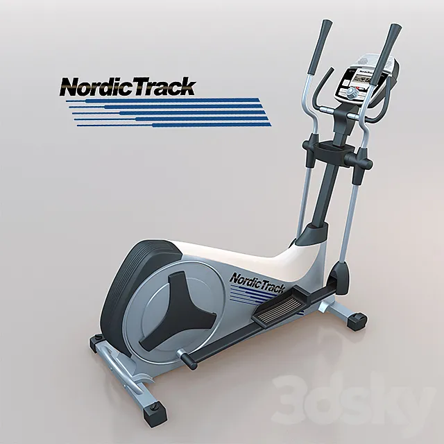 Elliptical Nordic Track to 3DModel