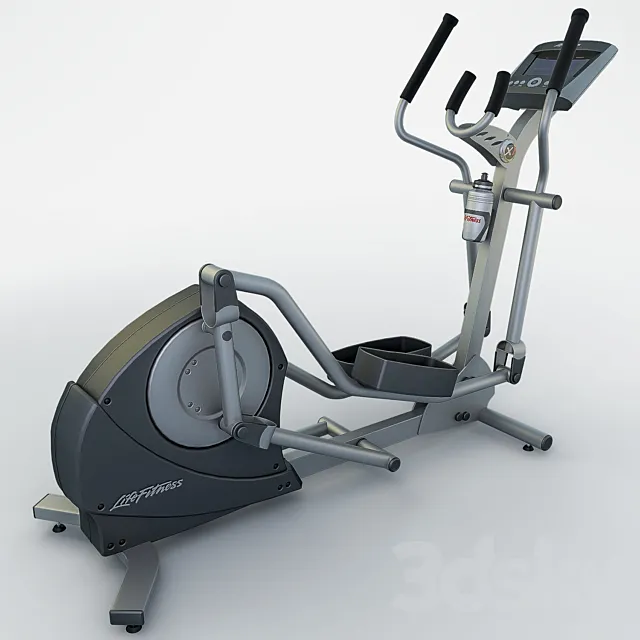Elliptical Trainer Life Fitness X1 ADV 3DModel
