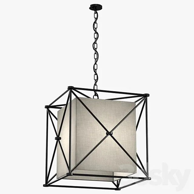 Ellis Chandelier for Worlds Away 3DModel