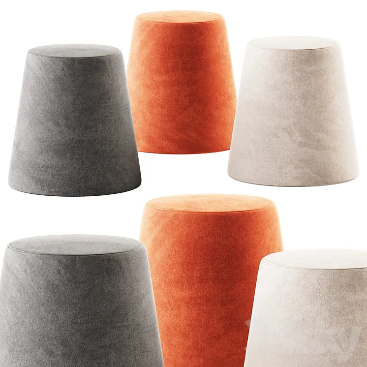 Ello Pouf by Nidi / Pouf 3D Model Free