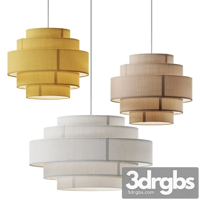 Ellos Loftlampe Miguel Pendant Lamps 3D Model Free