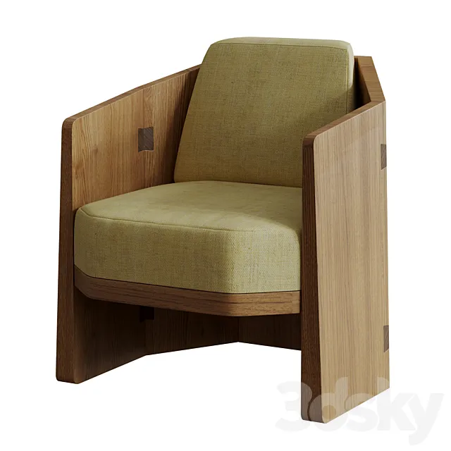 ELOI chair by Pierre Yovanovitch 3D Model