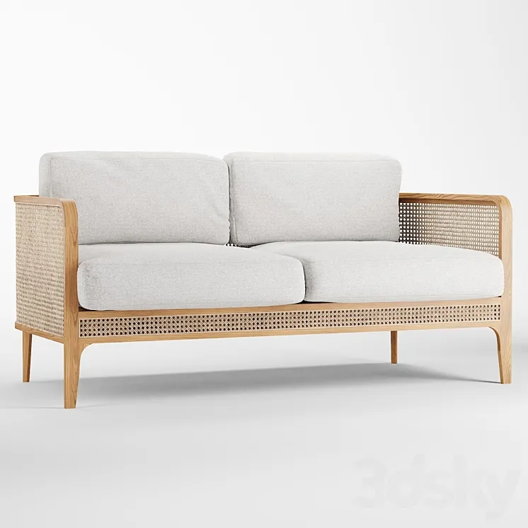 Elowyn outdoor sofa 3D Model Free