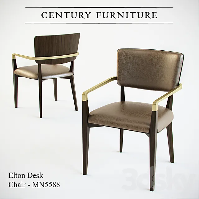 Elton Desk Chair - MN5588 3DModel