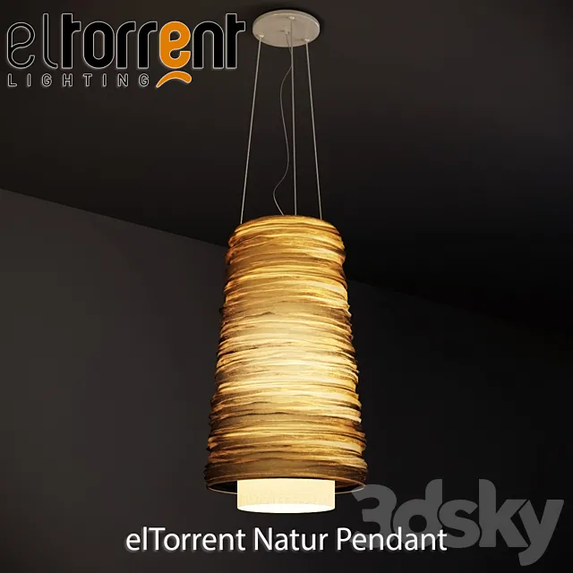 elTorrent Natur Pendant 3D Model