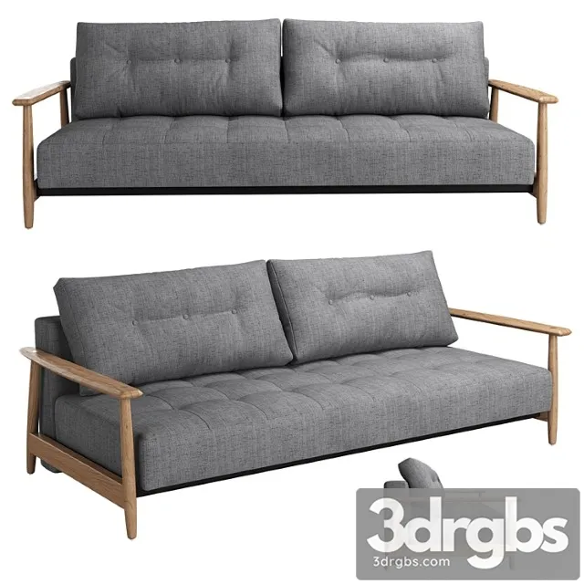 Eluma deluxe button sofa 2 3D Model Download