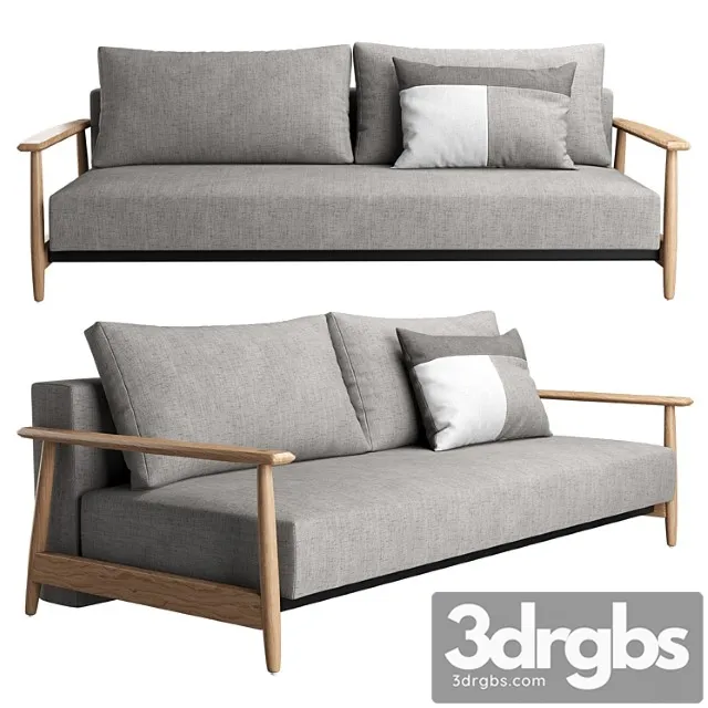 Eluma deluxe button sofa_1 2 3D Model Download