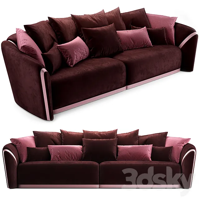 Elve luxury sofa 3DModel