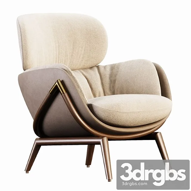 Elysia Lounge Chair 16 3D Model Free