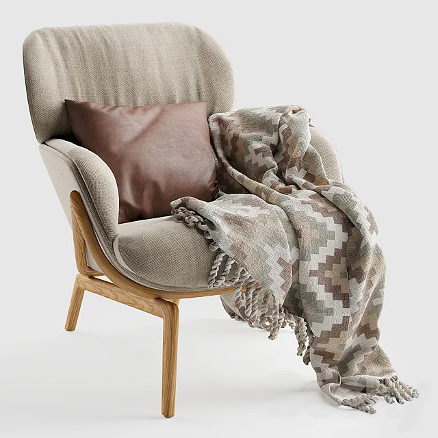 ELYSIA lounge chair 3D Model