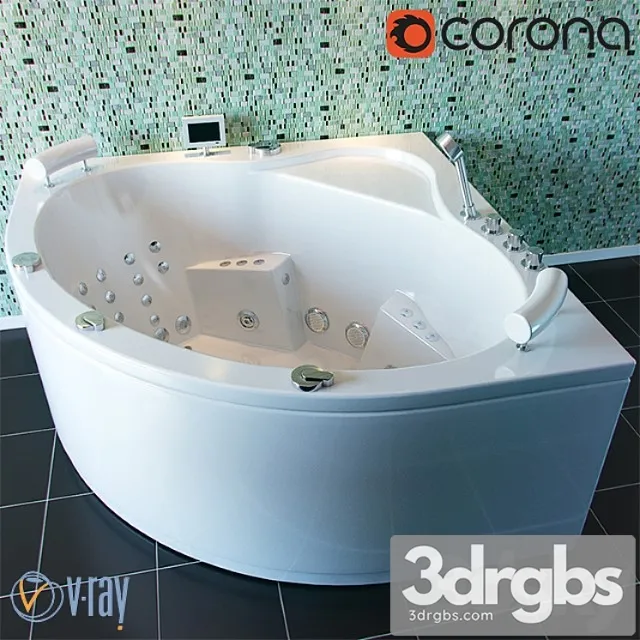 Em Hot Tub Hw 002 1 3D Model Free