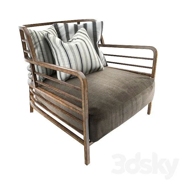 EM Lounge Chair 3D Model