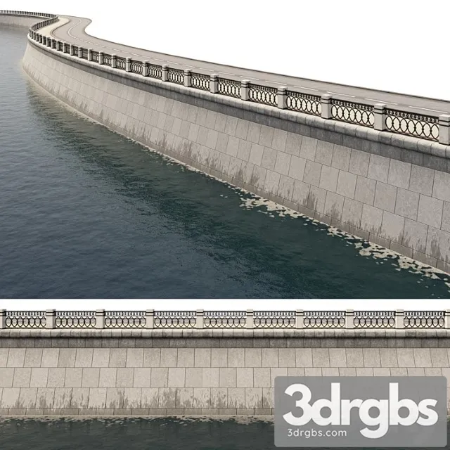 Embankment 2 (pathdeform) 3D Model Download
