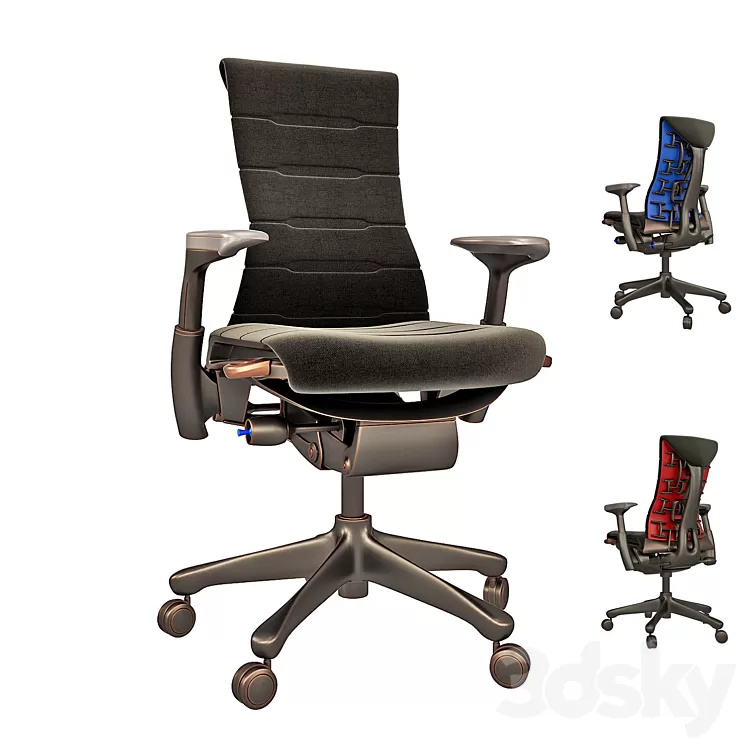 Embody gaming chair 3D Model