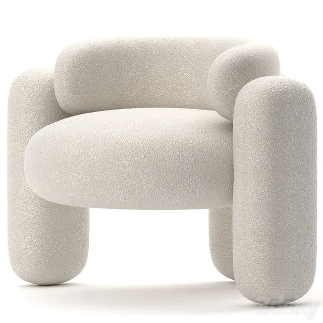 EMBRACE Armchair 3D Model