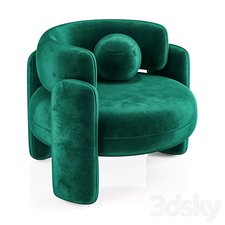 Embrace Armchair by Royal Stranger 3D Model Free