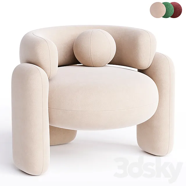 Embrace Armchair by Royal Stranger 3D Model