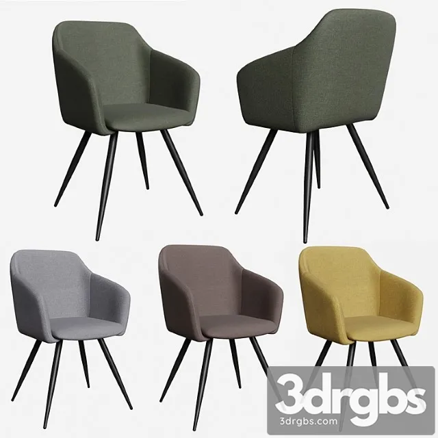 Embrace chair set 2 3D Model Free