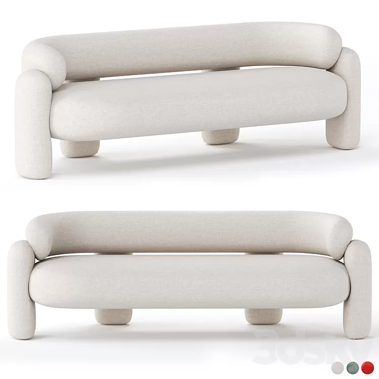 Embrace Sofa by Royal Stranger 3D Model