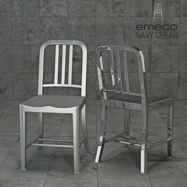 Emeco Navy Chear 3D Model