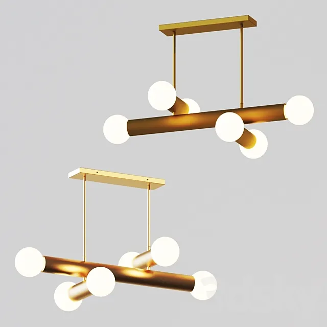 Emerson Linear Suspension Light by Arteriors 3D Model