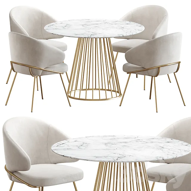 Emil Chair and Liverpool Table Free Download