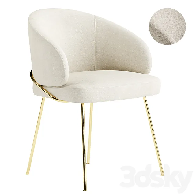 Emil Chair by Bradexhome 3D Model