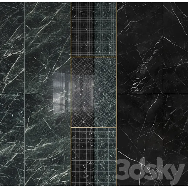 Emilgroup Tele di Marmo Revolution decor s1 3D Model