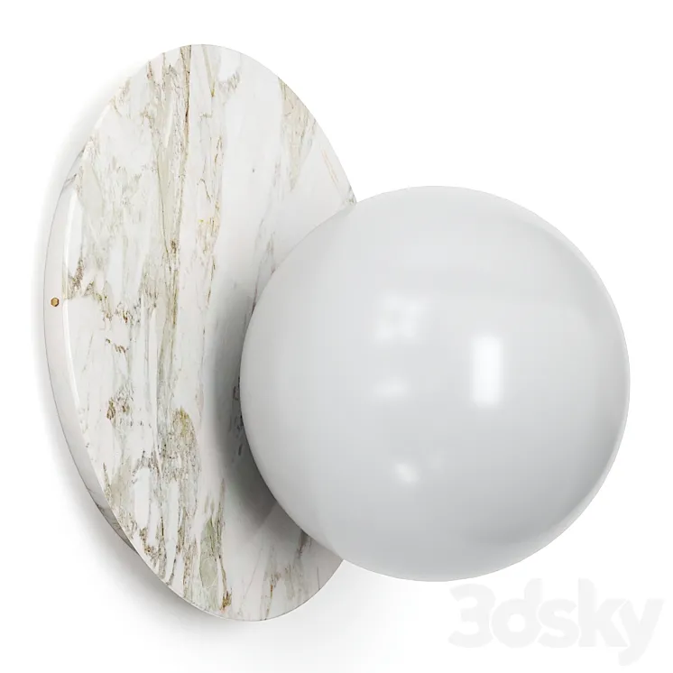 Emma Ap by Contardi Lighting Wall Lamp 3D Model Free