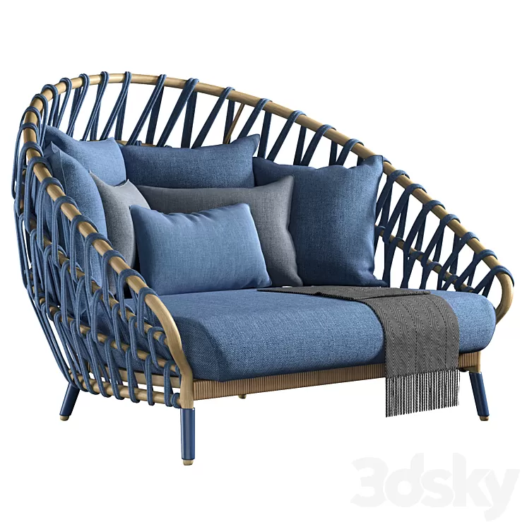 Emma Cross sofa 3D Model