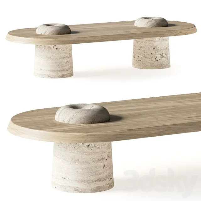 Emmanuelle Simon Baba Coffee Table 3DModel