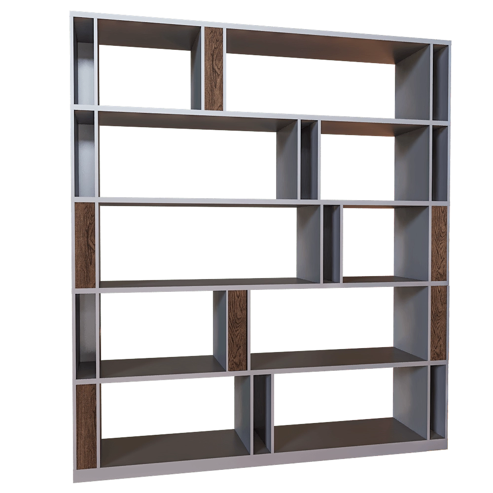 EmmeBi - Bookcase Brera 3D Model