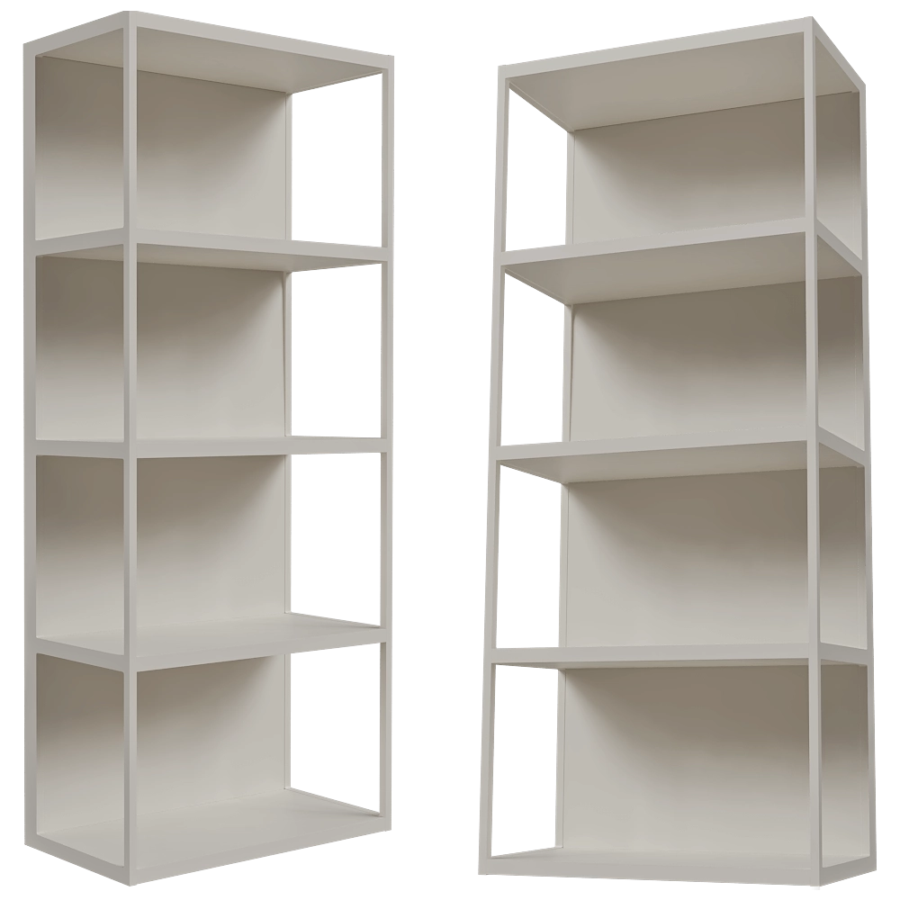 EmmeBi - Bookcase Wallbox 3D Model
