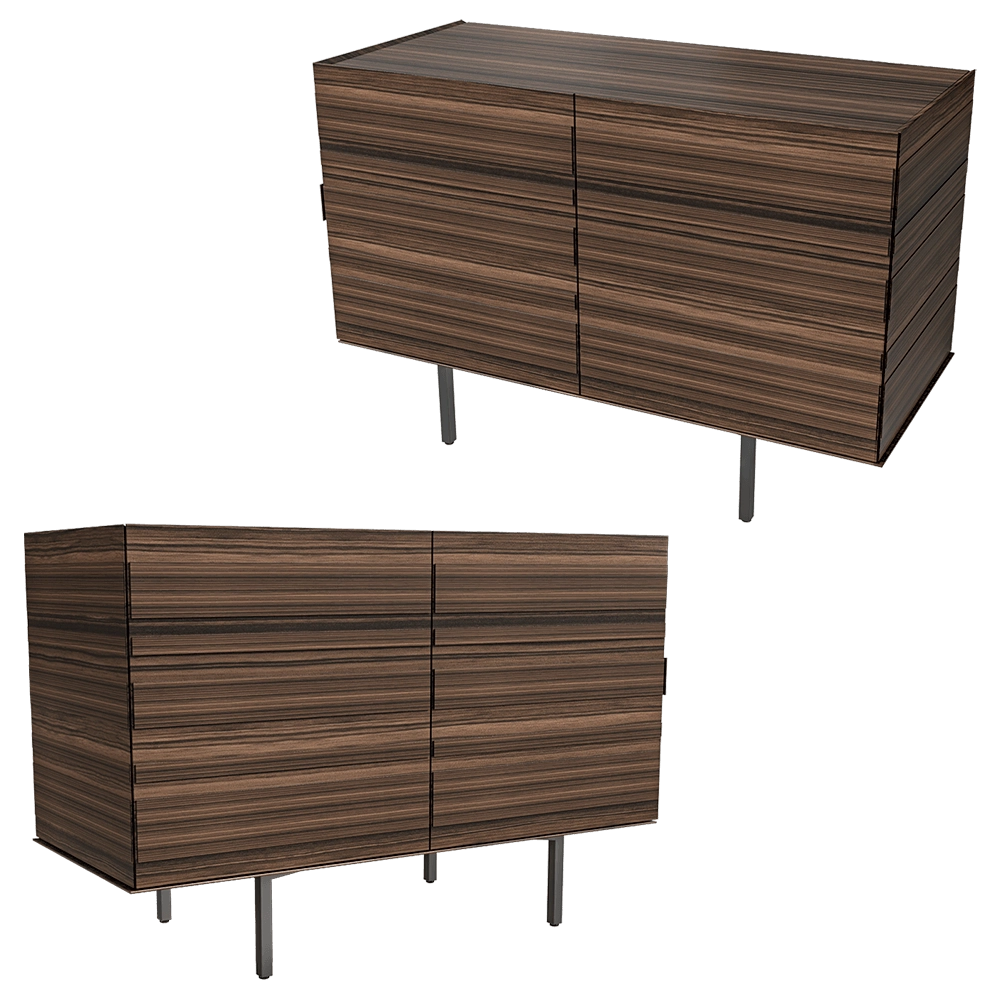 EmmeBi - Chest of drawers Stripe 120 3D Model