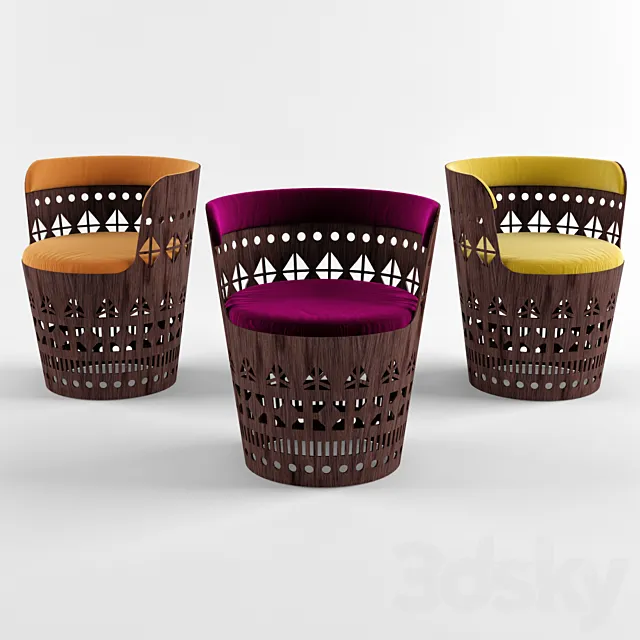 Emmemobili DOGON S-SH Ferrucio Laviani 3D Model