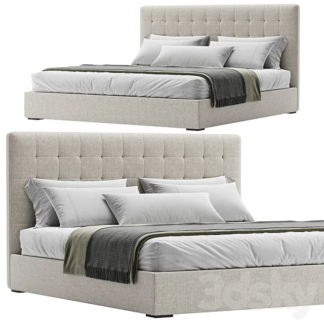Emmett Bed Wood Legs Free Download
