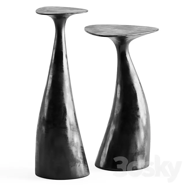 EMPEROR SIDE TABLE 3D Model