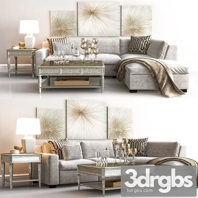 Empire collection - z gallerie 2 3D Model Free