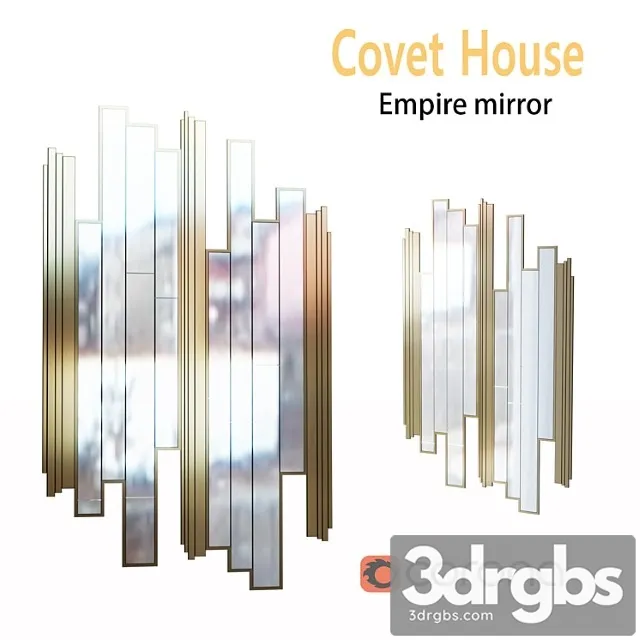 Empire mirror 3D Model Free