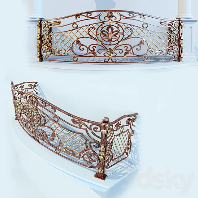 Enclosures for balconies 3DModel