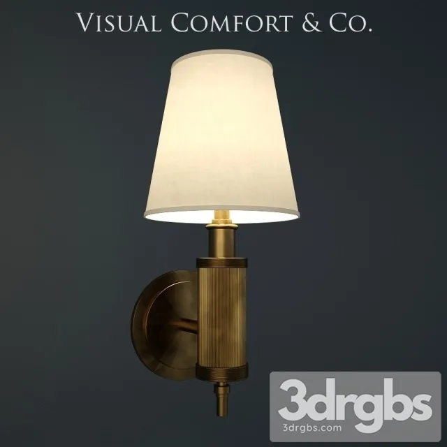 Endon Lighting Ortona 1 Light Wall 3D Model Free