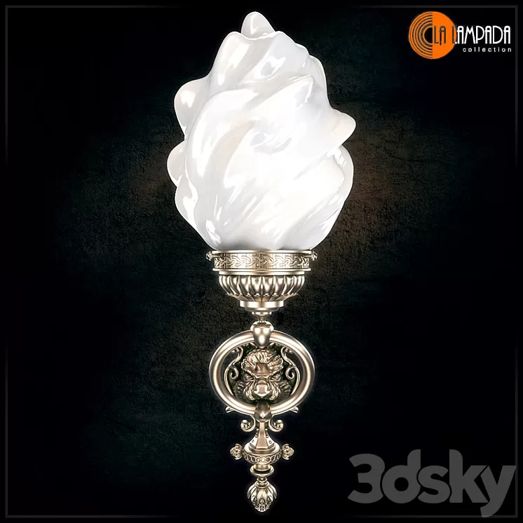 England vintage sconces YU241-t Lalampada 3D Model
