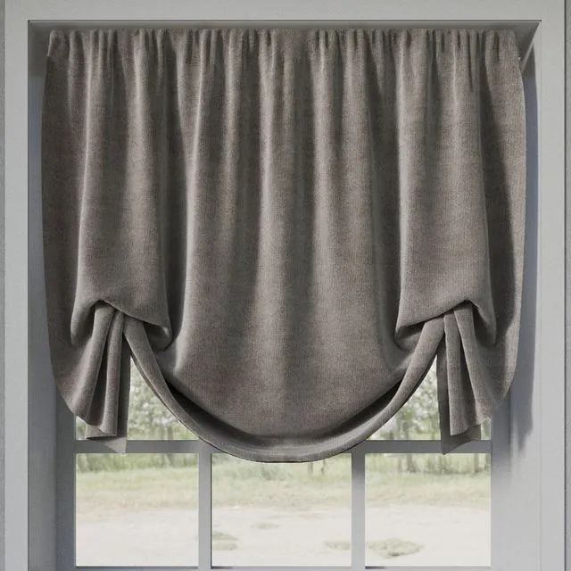 English curtain 3D Model